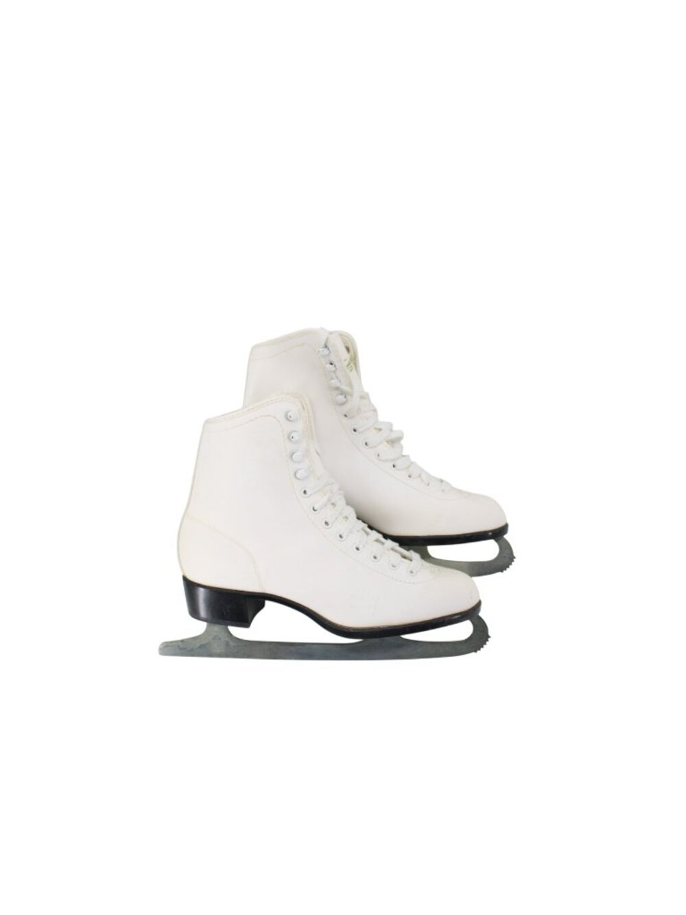 CCM Ladies White Figure Skates Size 8 C M 94408